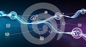 Seamless Cloud Data Flow for Global Business Connectivity and Efficient Digital Operations.