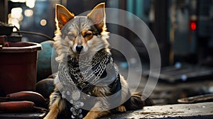 Visualize a suave fox