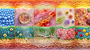 Visualizing the Complex Stages of Skin Repair From Injury to Complete Closure A Comprehensive Guide to Wound Healing