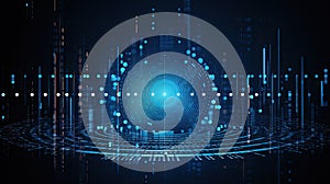 Visualizing in a 3D Circle Style of Big Data Generated by an Clustering Algorithm