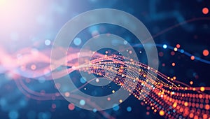 Visualizing the Dynamic Data Flow Through a Modern AI Network A Streamlined Abstract Representation of Data Processing