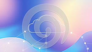 Visualizing the Dynamic Interconnectedness of a Modern Cloud Computing Network Design An Abstract Geometric
