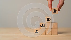 Upskilling for career growth, development, and professional progress.