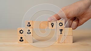 Upskilling for career growth, development, and professional progress.