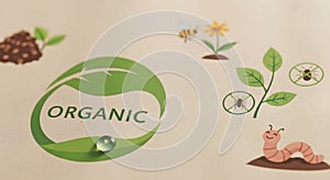 Organic Farming and Pest Control Concept