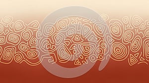 Abstract Organic Pattern Background