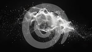 Abstract Network Connection Background