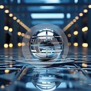 Unified Vision: Abstract Leadership in Corporate Environment photo