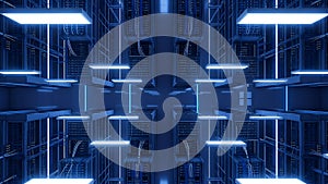 Futuristic Data Center Network Infrastructure