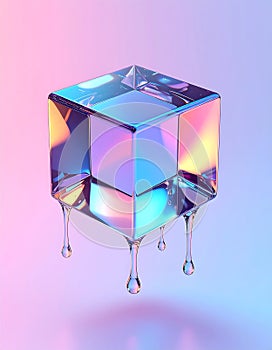 Melting Crystal Cube
