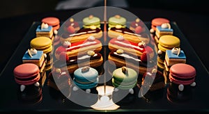 Elegant Assortment of French Pastries