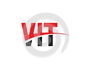 VIT Letter Initial Logo Design Vector Illustration