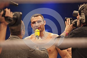 Vitali Klitschko in ring