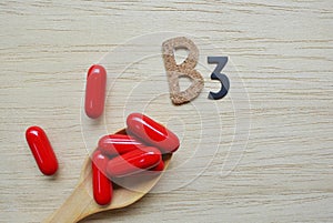 Vitamin B complex , B1 thiamine B2 riboflavin B3 niacin B5 pantothenic acid B6 Pyridoxine , B7 biotin , B9 Folic, B12 Cobalamin