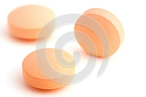 Vitamin B complex tablets.