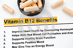 Vitamin B12 Benefits