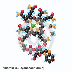 Vitamin B12 (cyanocobalamin) Sphere