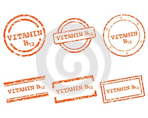 Vitamin B12 stamps