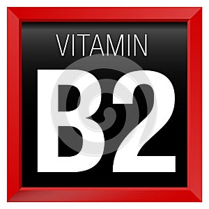 VITAMIN B2 Icon - Chemistry