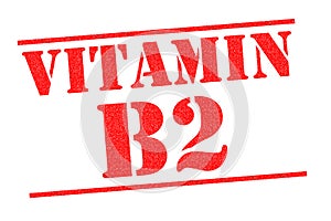 VITAMIN B2 Rubber Stamp