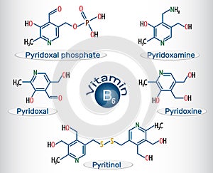 Vitamin B6 pyridoxal phosphate, pyridoxamine, pyridoxal , pyri