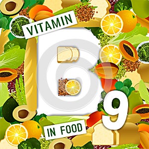 Vitamin B9 Background