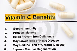 Vitamin C Benefits