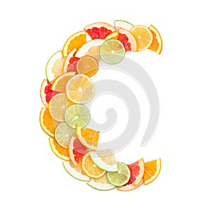 Vitamin C concept