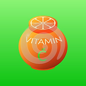 Vitamin C concept, citrus fruits, healthy