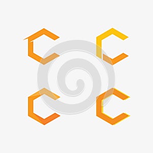 vitamin c logo vector design vector icon health nutrition