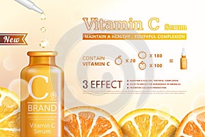 Vitamin C serum ads