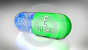 Vitamin capsule or dietary supplements