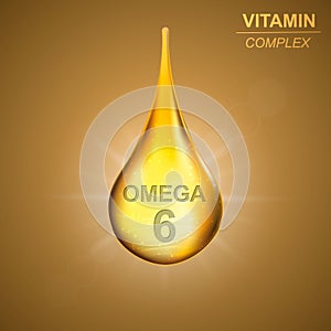 Vitamin complex background