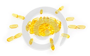 Vitamin D3 capsules photo