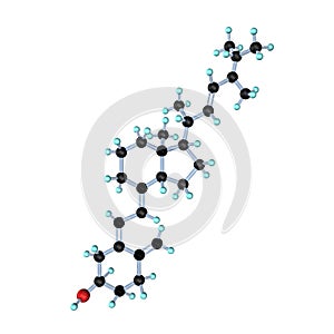 Vitamin D2, Ergocalciferol, Molecule