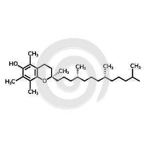 Vitamin E or alpha-tocopherol