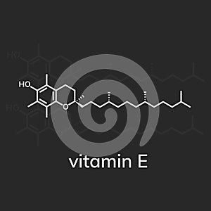 Vitamin E or alpha-tocopherol