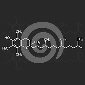 Vitamin E or alpha-tocopherol