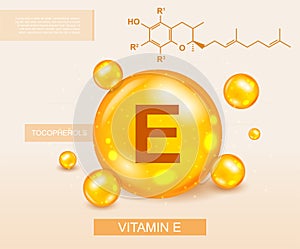 Vitamin E concept