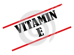 Vitamin e stamp