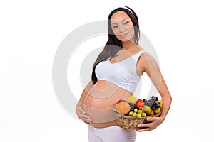 Vitamin healthy eating during pregnancy.