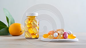 Vitamin and mineral supplements for boosting immunity and wellness