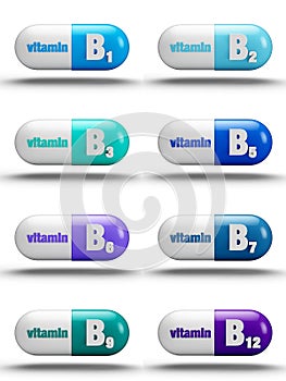 Vitamin pills photo