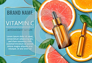 Vitaminc c serum advertising