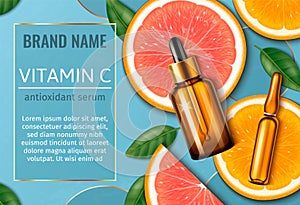 Vitaminc c serum advertising photo