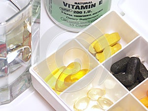 Vitamins in a box