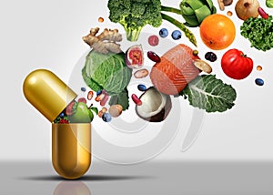 Vitamins Supplements Symbol
