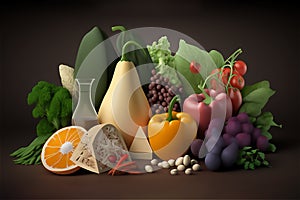 vitamins, supplements, and nutrient-rich fruits and vegetables support a natural approach to health and wellness