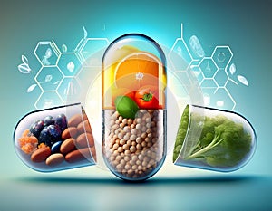 Vitamins Supplements Symbol