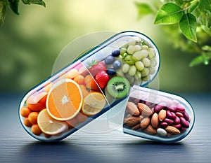 Vitamins Supplements Symbol